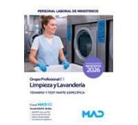 limpieza y lavandería (grupo profesional e1). lavanderías. temari o y