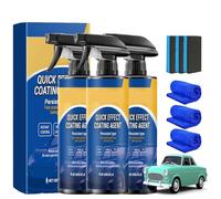 Limplex Car Polish, Limplex Coating Spray, Quick Effect Coating Agent for Car, Advanced Car Quick-Acting Coatings Agent Spray, Easy to Use and Clea, for All Cars Model (3pcs)