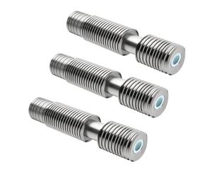 Limtula 1/2 / 3PCS Impresora 3D Heatbreak para KP3S / KP3SPro / KP3SProS1 Extrusora de Acero Inoxidable Hotend Throat