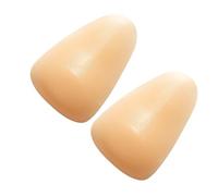 Limtula 1 par de cómodas almohadillas adhesivas de silicona para resistencia a impactos en rodillas y caderas, ideales para uso diario y uso atlético, protectores para correr y andar en bicicleta