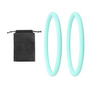 Limtula 1 par de rodilleras finas para rótula con bolsa de almacenamiento, correa de rodilla para tendón, correa deportiva de silicona