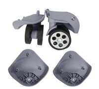Limtula 1 par de Ruedas de Equipaje de Repuesto A79 360, Light Grey Small