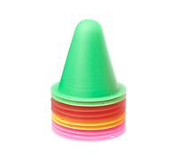 Limtula 10 Piezas de Conos marcadores de patín, Equipo de Entrenamiento de fútbol, Taza de Marcado, Conos Deportivos de para educación física y Entrenamiento Deportivo, Multi