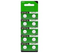 Limtula 10 Piezas LR54 1, 5 V AG10 189 389 390 LR1130 LR54 botón Pila de Moneda Reloj batería para Llave de Control Remoto calculadora pequeña batería electrónica