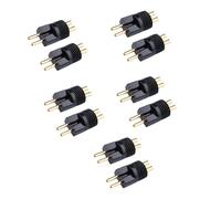 Limtula 10 Uds. Conectores De Terminales Robustos 0 78mm Y 2 Pines Línea Mejora Auriculares Enchufe 2 Pines para Audiófilos Y Entusiastas La Música Cable
