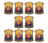 Limtula 10 Uds De iconos de figuras religiosas, iconos acrílicos para personalizar la decoración religiosa del hogar y la Iglesia católica