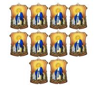 Limtula 10 Uds De iconos de figuras religiosas, iconos acrílicos para personalizar la decoración religiosa del hogar y la Iglesia católica