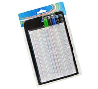 Limtula 1660 Hole Breadboard Test Secure Circuit Assembly Solderless Protoboard 4 Bus Test Circuit Board for Electronics Project