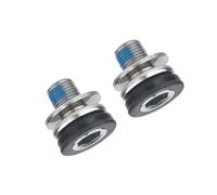 Limtula 2 Tornillos hexagonales para Brazo de manivela de Bicicleta, Tornillos de Repuesto sin para Soporte, Tornillos de manivela para Bicicleta, Pernos de fijación hexagonales