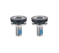 Limtula 2 Tornillos hexagonales para Brazo de manivela de Bicicleta, Tornillos de Repuesto sin para Soporte, Tornillos de manivela para Bicicleta, Pernos de fijación hexagonales