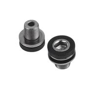 Limtula 2 Tornillos hexagonales para Brazo de manivela de Bicicleta, Tornillos de Repuesto sin para Soporte, Tornillos de manivela para Bicicleta, Pernos de fijación hexagonales