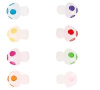 Limtula 24 figuras de resina en miniatura para decoración de setas brillantes para acuario, peceras, paisajes y escritorio del hogar, decoraciones submarinas