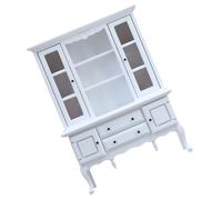 Limtula 3. Gabinete de madera pequeño hecho a mano para casas de muñecas realista escala 1/12 muebles de cocina modelo artesanía fotografía decoración muebles de madera miniatura para casas de muñecas