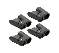 Limtula 4 clips de abrazadera para tienda de campaña al aire libre, conector de abrazadera de clip impermeable, clip de lona para tienda de campaña, abrazadera ajustadora de barra de toldo