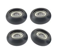 Limtula 4 poleas de repuesto para rueda de rodamiento deslizante, polea rodante para pilates, equipo de fitness, poleas de rodamiento deslizantes