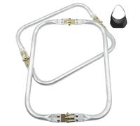 Limtula 4Pcs Purse Clasp Frame Bag Handle Inner Kiss Clasp Lock Metal for Diys Craft Making Bag Making Metal Purse