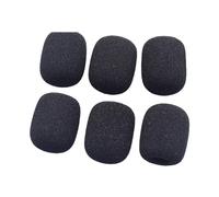 Limtula 6 Paquetes de Cubierta de Espuma para micrófono, Protector de Parabrisas para micrófono de Espuma, miniparabrisas, Cubierta de Esponja, Altavoz LittleBee