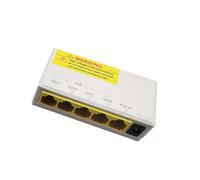 Limtula 802.3af / en PoE que distribuye energía a cuatro dispositivos, incluyendo cámaras de más de 100 m de concentradores de red