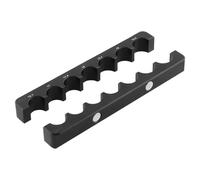Limtula Abrazadera de mandíbula magnética de Aluminio, Herramienta de Mantenimiento de Ciclismo Que Ahorra Espacio, Abrazadera de Tornillo de Banco para de Bicicleta de Carretera, reparación de