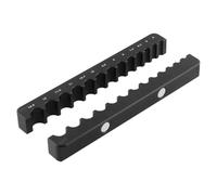 Limtula Abrazadera de mandíbula magnética de Aluminio, Herramienta de Mantenimiento de Ciclismo Que Ahorra Espacio, Abrazadera de Tornillo de Banco para de Bicicleta de Carretera, reparación de