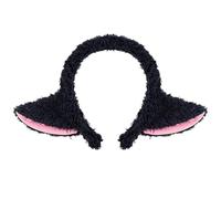 Limtula Accesorios de disfraz de animales de oveja, diadema, falda de, traje de cordero de Halloween para mujeres y niñas, tocado de Cosplay de Halloween