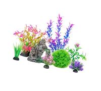 Limtula Acuarios Rocalla Planta Artificial Mejora De Artesanías Decoración De Plantas Tanque De Peces Suministros De Paisaje Exhibiciones Estéticas Resinas Cueva Roca