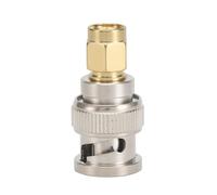 Limtula Adaptador BNC de metal para señales macho y hembra, para dispositivos de sistemas informáticos