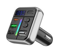 Limtula Adaptador De Automóvil Inalámbrico Commisores 5.3 Compatibles con con Sonido Y /PD20W Carga Rápida para Tipos De Vehículos Transmisores FM para Automóvil