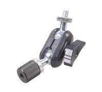 Limtula Adaptador de Cabezal de Bola de extensión de 1/4" a 1/4 ", convertidores de rotación de 360 Grados para trípode de cámara, Adaptador de Montaje para teléfono