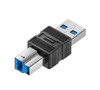 Limtula Adaptador de Impresora USB3.0 USB B a USB/Tipo C para impresoras de portátiles Escáner Unidad de Disco Duro Externo Estación de Acoplamiento Conector A a B