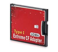 Limtula Adaptador de Lector de Tarjetas de Memoria Micro-SD/TF a Compact Tipo I, Puerto único, Adaptador de Tarjeta Micro-SD a