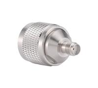 Limtula Adaptador RF de latón N-SMA-JK (50 ohm) N macho a SMA hembra N macho a SMA hembra conector de cable de transmisión