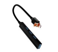Limtula Adaptador USB Ligero, Accesorios de estación de Carga USB con Tipo C y USB3.0 para fácil conexión, Divisor de Viaje