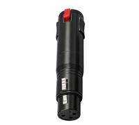 Limtula Adaptador XLR a 1/4 pulgadas y 6, 35mm, XLR equilibrado a cuarto, adaptador de 6, 35mm, convertidor de puerto de enchufe de cable de micrófonos