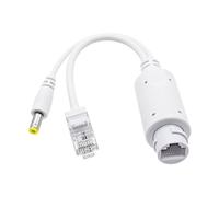 Limtula Adaptadores divisores activos de 48 V a 12 V, adaptador divisor de 10/100 Mbps para teléfonos Voip, cámaras, teléfonos Voip