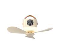 Limtula Aplicado De Luz De Ventilador Techo 5 V con Control Remoto para Dormitorio Campamento Aire Libre Características Configuración Cronometrada Luz Ventilador Campamento USB