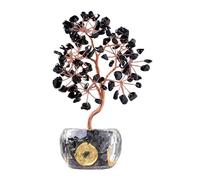 Limtula Árbol en Maceta de con Piedras de, árbol de Dinero para atraer Riqueza, Regalo para Riqueza Profesional de Negocios