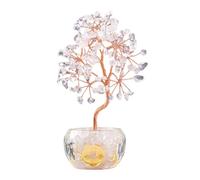 Limtula Árbol en Maceta de con Piedras de, árbol de Dinero para atraer Riqueza, Regalo para Riqueza Profesional de Negocios