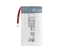 Limtula Batería para 3, 7 V 600mAh, batería para helicóptero Quadcopter 802540P, Recargable para X5C-1 H5C X5SW