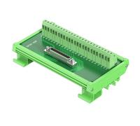 Limtula Bloque de conectores SCSI profesional para bibliotecas de cintas, convertidores de 14P a 100P, diseño de circuito claro, bloque de conexión SCSI de fácil montaje