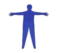 Limtula Body de Pantalla de Cobertura Total Unisex, Blue L | Fotografía de cuerpo completo Chromakey traje verde traje elástico unisex para para foto vídeo efecto