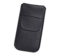 Limtula Bolsa de almacenamiento portátil para reloj, bolsas de viaje, organizador de relojes de cuero, textura de cuero para un almacenamiento seguro, bolsa de reloj de piel sintética