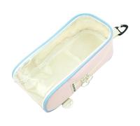 Limtula Bolsa de Tela Oxford con Capacidad para lápices, Estuche Transparente a Prueba de Polvo, artículos de tocador de Viaje, Organizador para bolígrafos, Bolsa para muñecas de Juguete pequeño