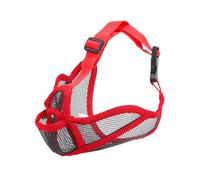 Limtula Bozal de red para mascotas, protección bucal suave contra mordeduras, a prueba de comer, bozal de entrenamiento para perros