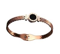 Limtula Brazalete De Letra Romana Único Pulsera Amor Grabada Regalo Hecho A Mano para Sus Mujeres Accesorios Muñeca Brazalete Amor Grabado