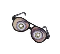 Limtula Broma de ojos divertidos, disfraz, gafas de Halloween, divertidas, para el día de los tontos, truco, accesorios para fotos, adultos, niños, Halloween