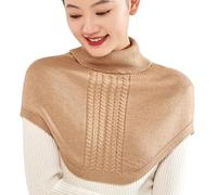 Limtula Bufanda de punto para mujeres y adolescentes, calentador de cuello elástico para invierno, para viajes aire, uso diario, bufanda/chal de cuello de punto