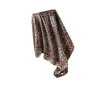 Limtula Bufanda Hijab con estampado animal elegante, envoltura para la cabeza para mujeres y hombres, accesorio de, chal multiusos de tela satinada para bufanda con estampado animal diario