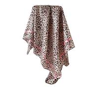 Limtula Bufanda Hijab con estampado animal elegante, envoltura para la cabeza para mujeres y hombres, accesorio de, chal multiusos de tela satinada para bufanda con estampado animal diario