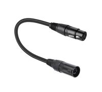 Limtula Cable auditivo esencial de 5 pines a 3 pines para técnicos de | Cable adaptador para mezclador de sonido y luces de escenario, cable de 12 pulgadas, control auditivo y de